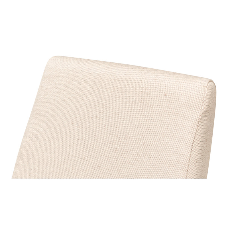 Draped Upholstered Dining Chair