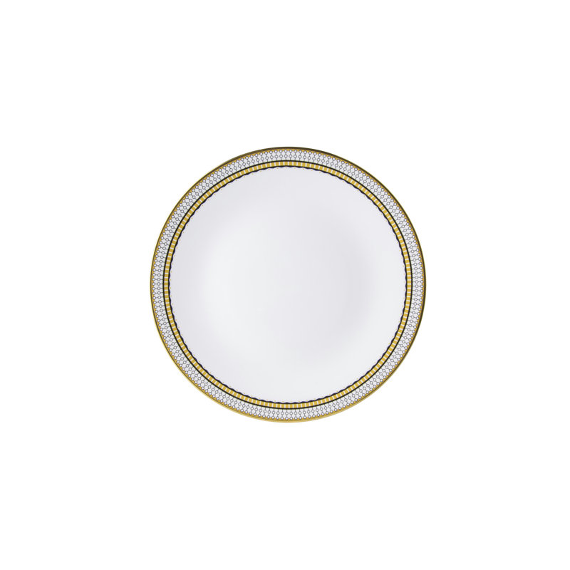 Handmade Bone China Dinner Plate, Onyx
