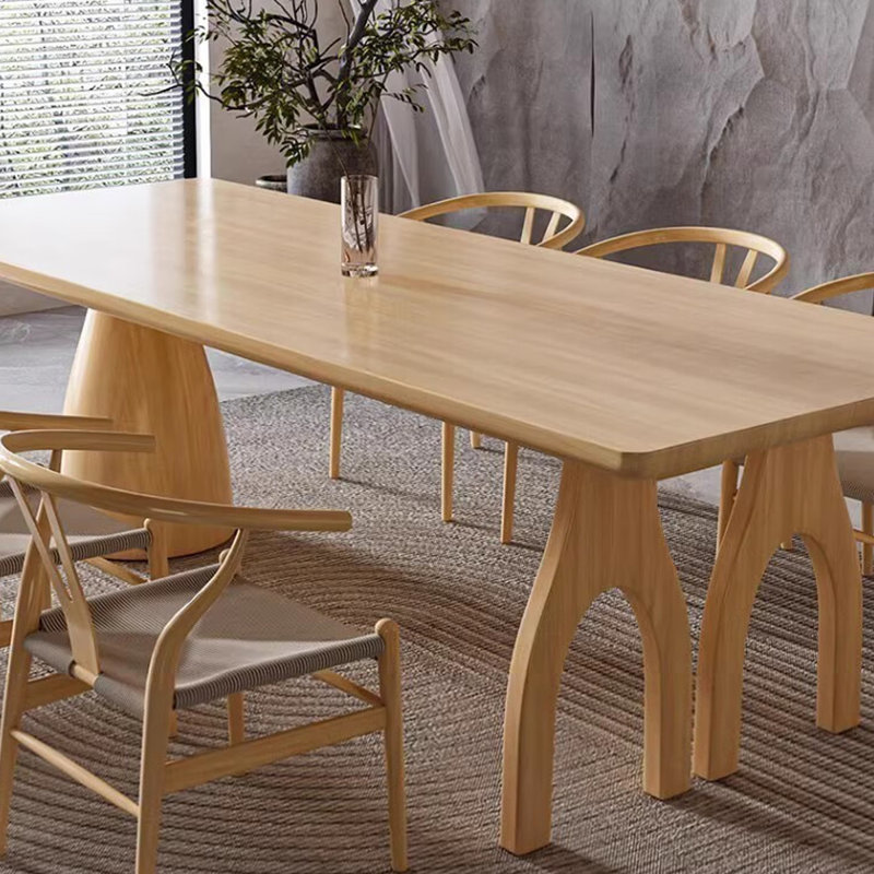 Table de salle à manger Nordic, H 29,53 po x L 31,50 po x l 78,74 po