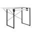 Poste de travail multifonctionnel pour table de couture avec plateau pliable Sew Ready Dart, noir / blanc-131075913