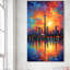 La tour du CN, Toronto, Ontario, Canada V1 - peinture sur toile tendue-88069124
