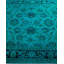 Tapis bleu noué à la main de conception unique Chimel