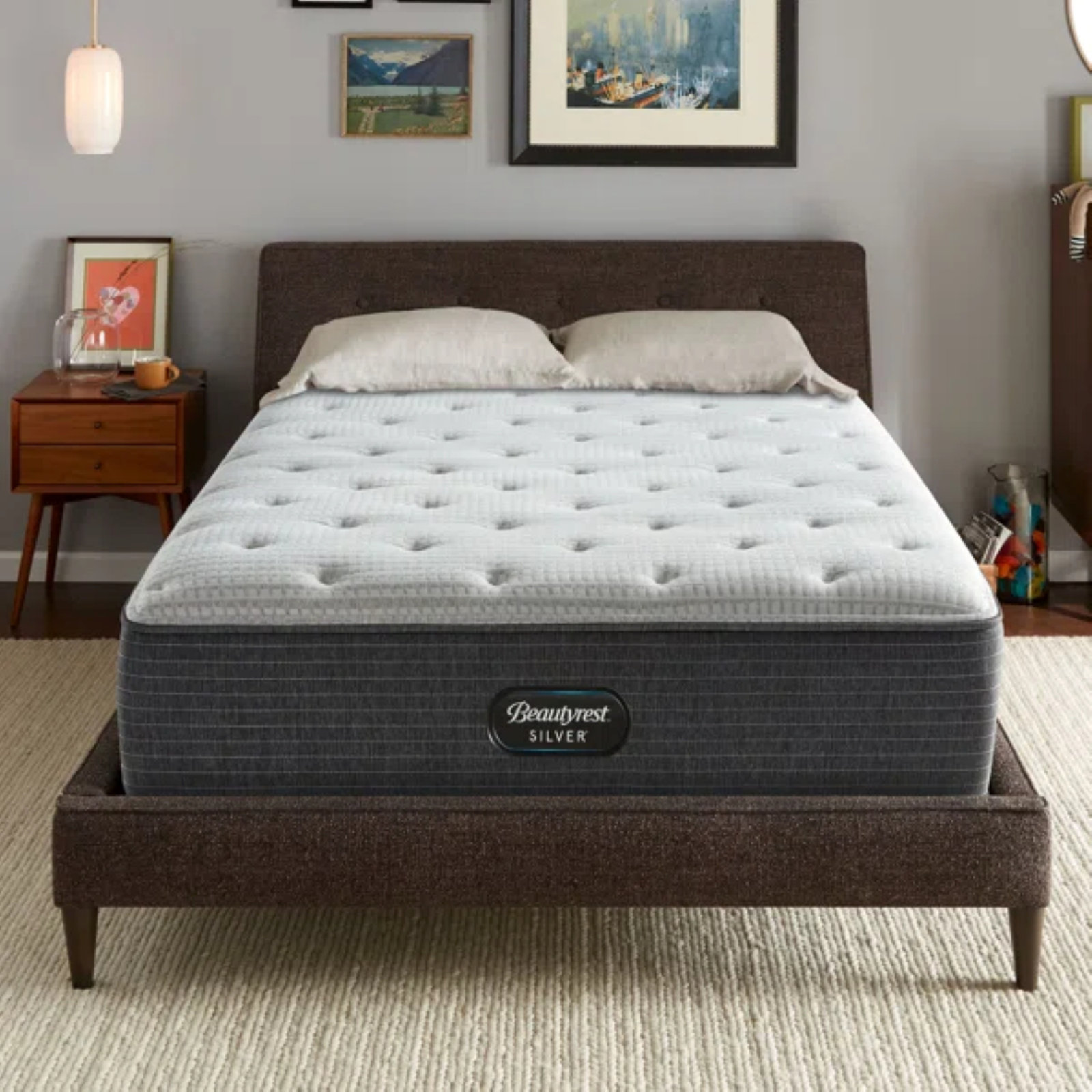 Beautyrest Silver BRS900-C Medium 14.5" Innerspring Mattress, California King