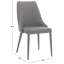 Chaise d'appoint rembourrée H 19,1 po Bohy-1238446321
