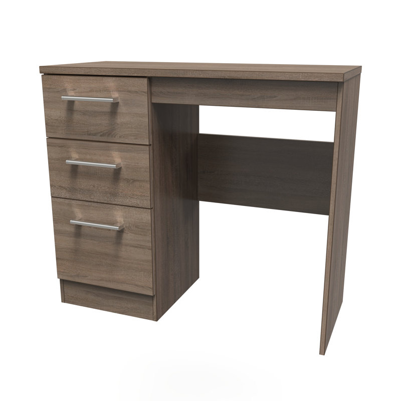 Fully Assembled Ingram Dressing Table, Darkolino Oak