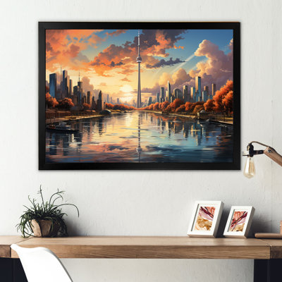 " The Canadian City From Water "