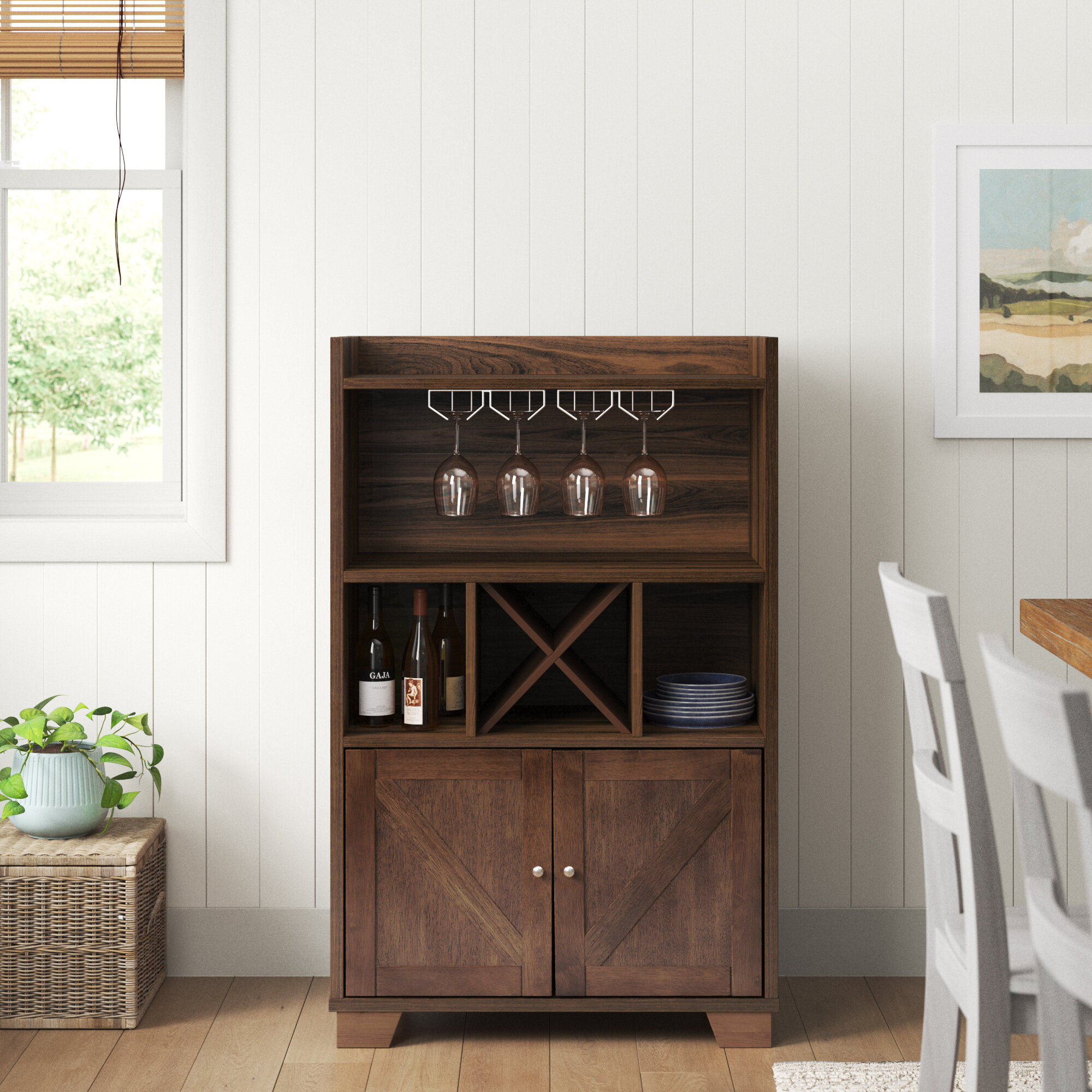 Wayfair orion deals bar cabinet