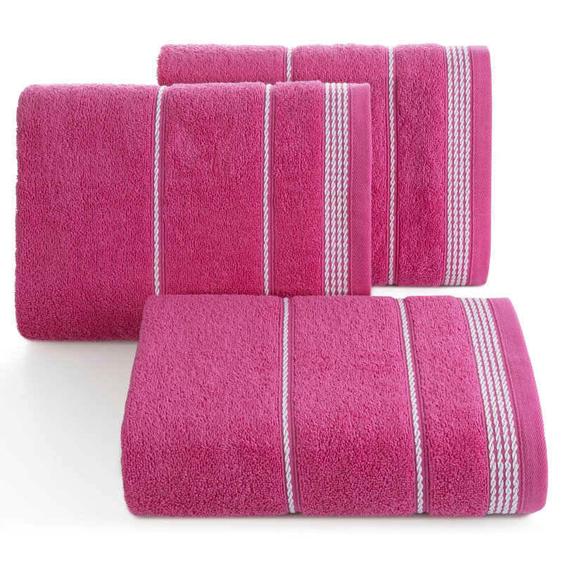 Homeira Jacquard Hand Towel, Amaranth