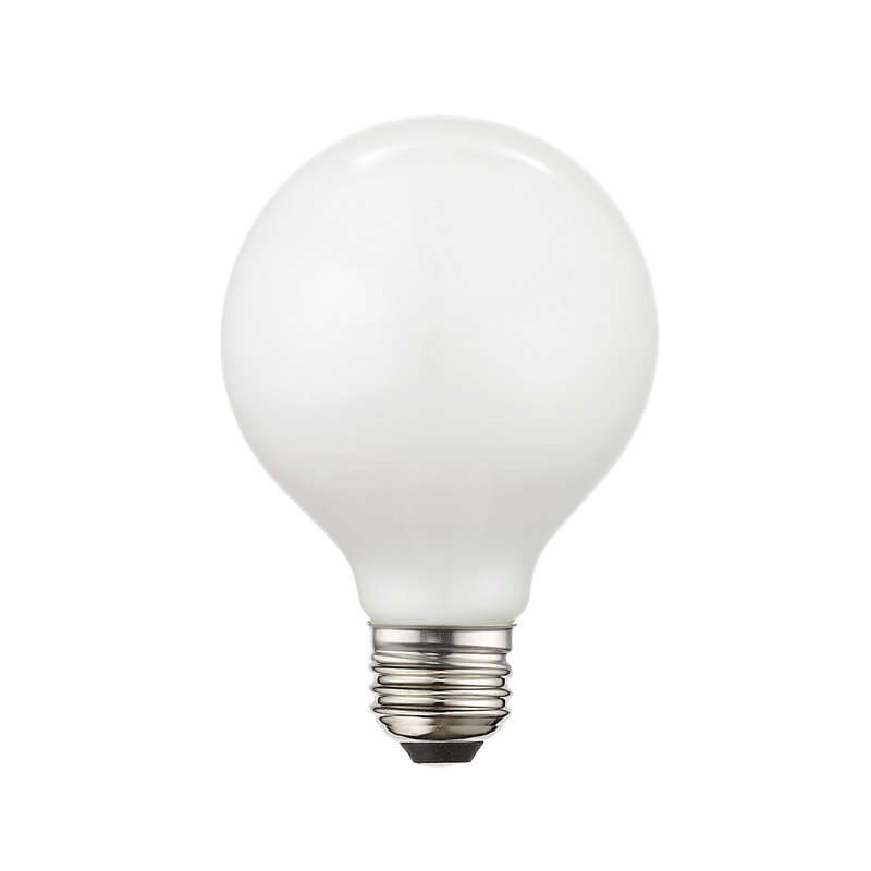 Mcswain 8 Watt (60 Watt Equivalent) G25 LED Dimmable Light Bulb Warm White E26/Medium Base