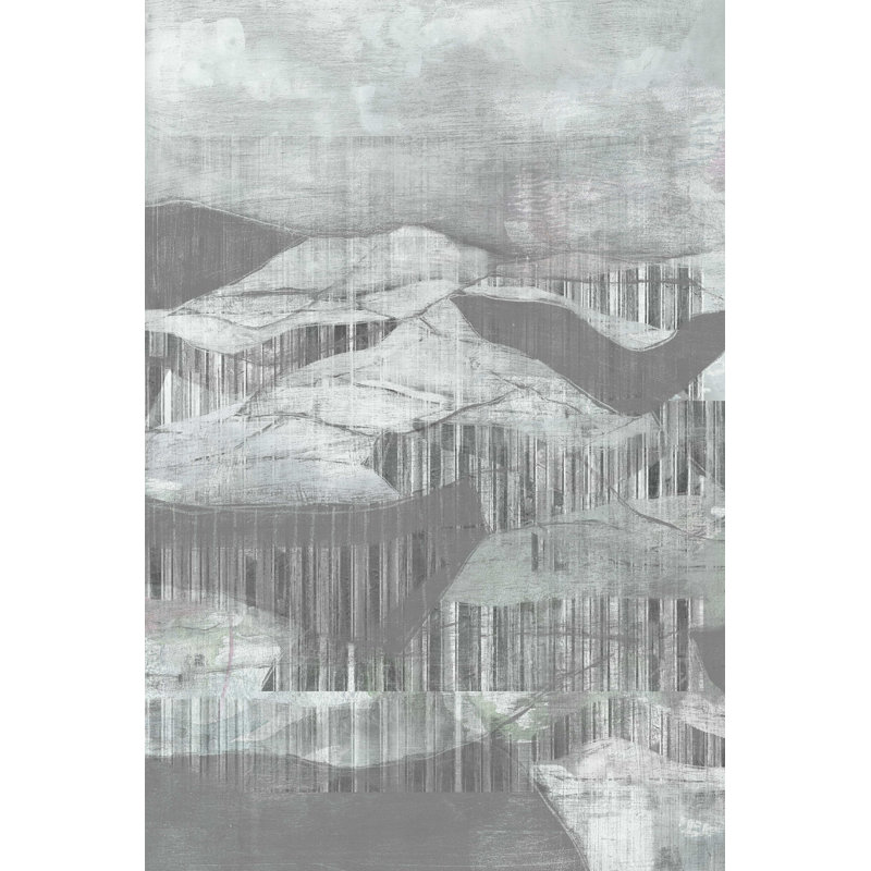 Gris Rolling Hills I, H 18 po x l 12 po