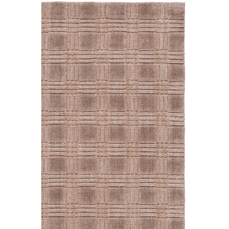 Plaid Hand-Loomed Performance Area Rug, Rectangle 3' x 5'
