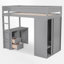 Lit mezzanine avec bureau intégré et garde-robe-1425028466-1425028467