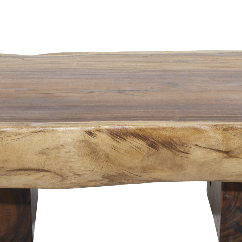 Table basse en bois naturel Gertrude
