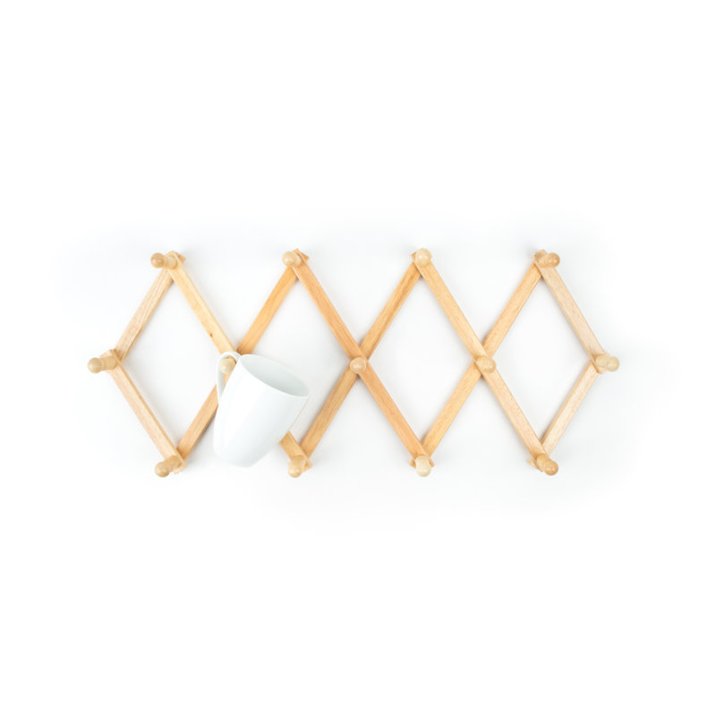 Donvan Wall 13 - Hook Wall Mounted Coat Rack