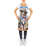 No Pattern Bib Apron