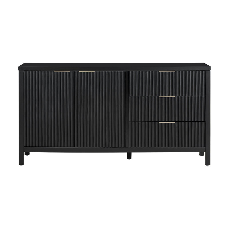 Buffet Modern, Noir