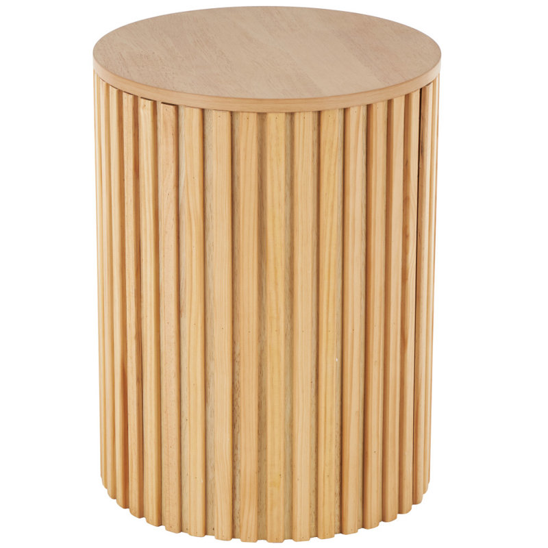Table d'appoint Cole and Grey, Brun