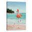 Wannabe Flamingo by Jonas Loose - Wrapped Canvas Print-41185744