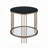 Stone Top End Table with Storage