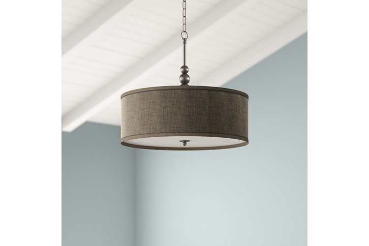 Annuziata 3 - Light Shaded Drum Chandelier