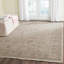 Tapis oriental gris en laine / coton noué à la main Oushak-1082819395