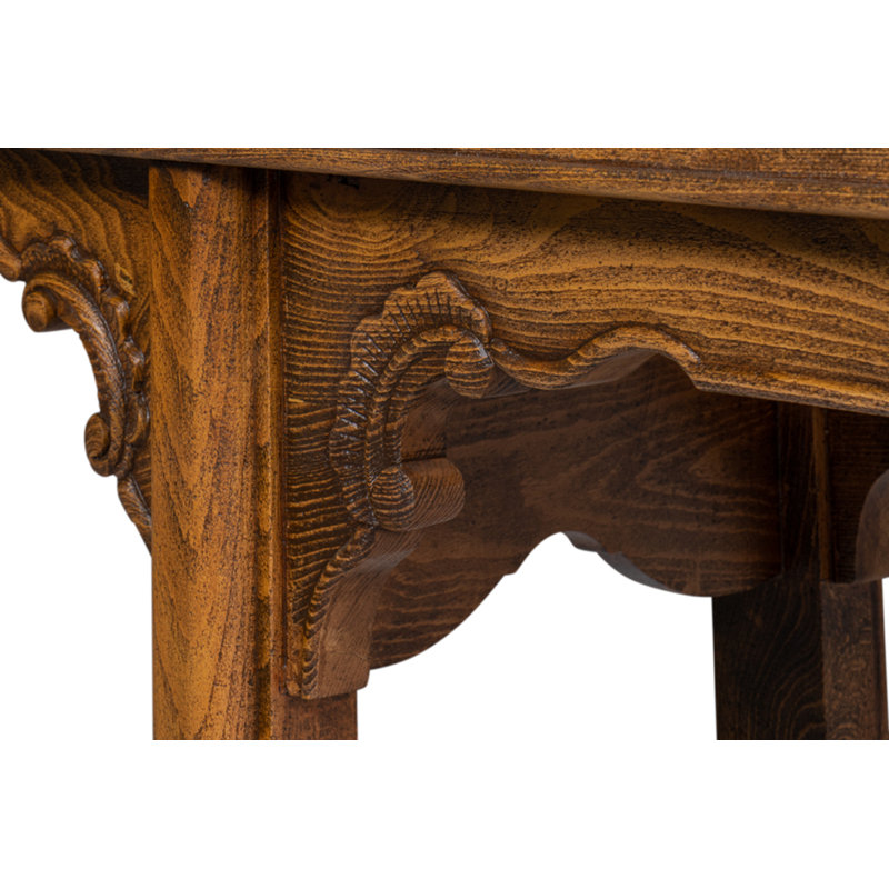 Equestrian 76'' W Solid Wood Console Table
