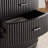 Dorchester 3 Drawer Reeded Nightstand-1525811291