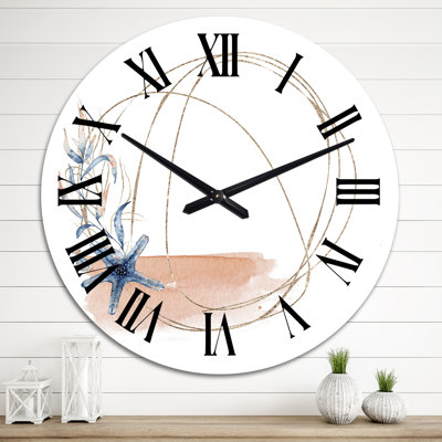 Horloge murale surdimensionnée