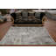 Tapis contemporain texturé à tons doux 5 x 7