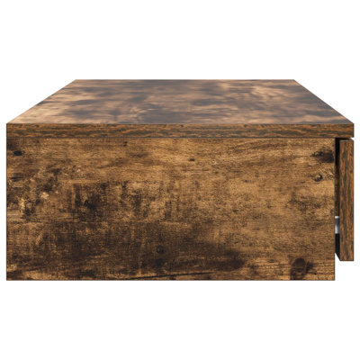 Bedside Tables Engineered Wood 100 X 36.5 X 16.5 Cm