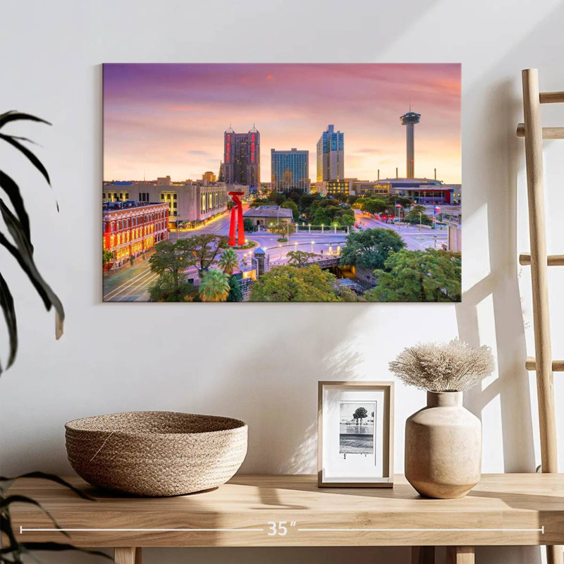 Tergel, San Antonio, Texas, H 16 po x l 24 po