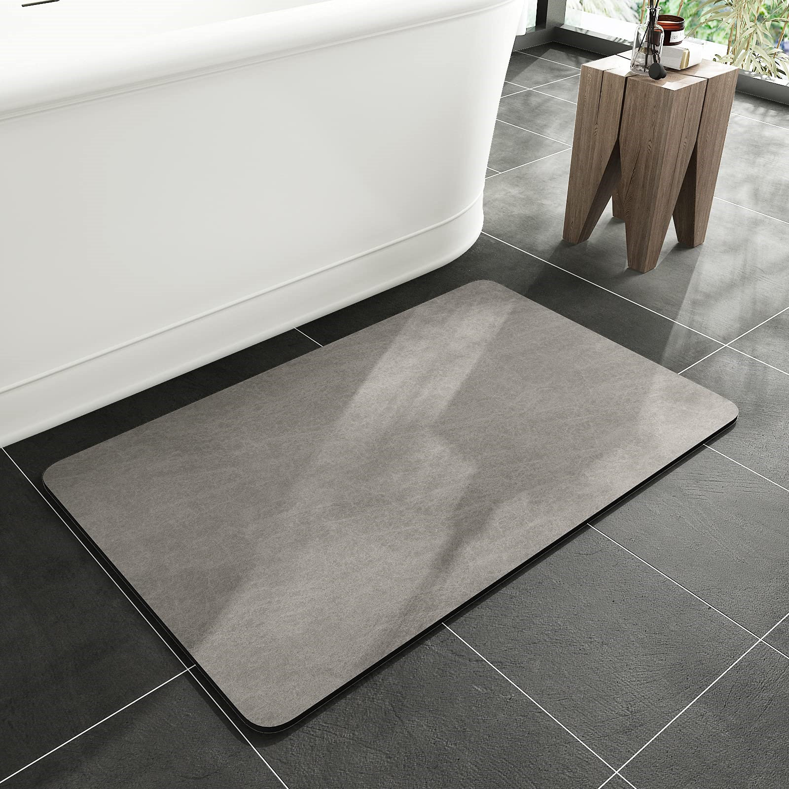 Wet Floor Non-Slip Bathroom Mat for Elderly & Kids, Bath Mats for