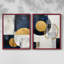 ABSTRACT Series DLI - reproduction encadrée de qualité supérieure - prête à être accrochée - aucun clou requis - aucun clou requis-1983802101-1983802100