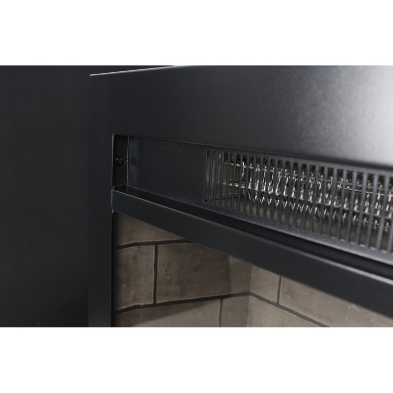19.45 Inch Tall Electric Fireplace Insert: Compact Heating Option Insert With Adjustable Heat Settings: Personalized Comfort