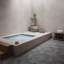 Carreau de mosaïque en pierre naturelle pittoresque l 11,81 po x L 19,68 po-90614491
