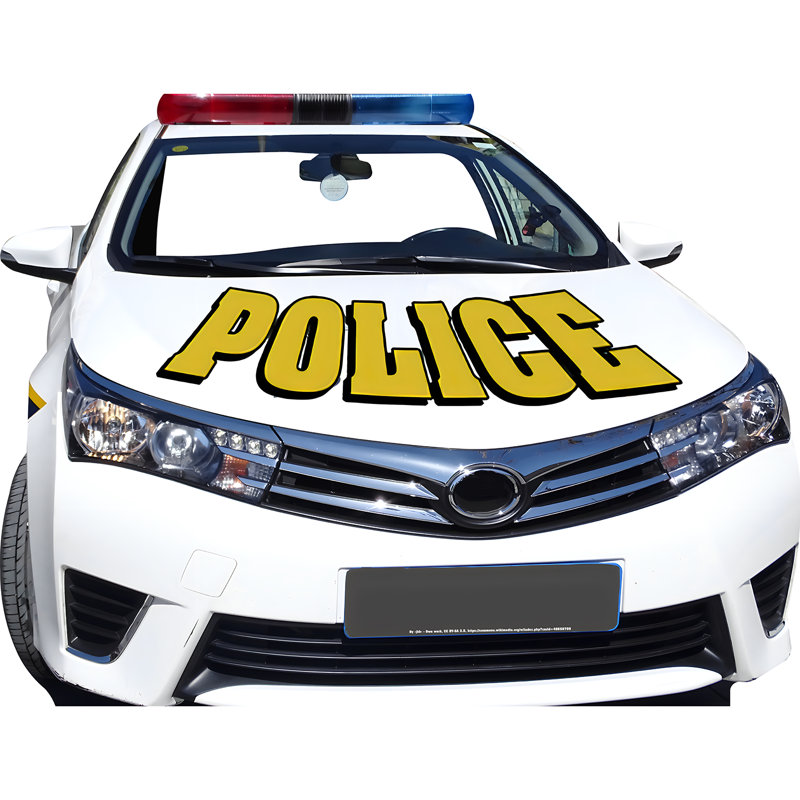 Support pour voiture de police 46 po