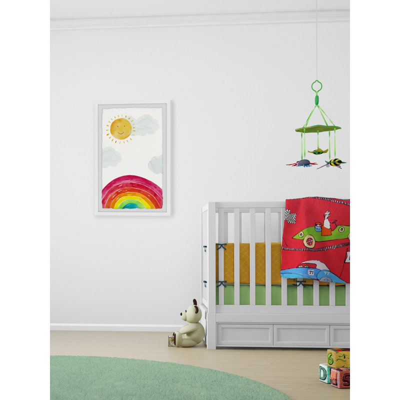 «Gaudette Be a Rainbow», reproduction encadrée, H 45 po x l 30 po x P 1,5 po