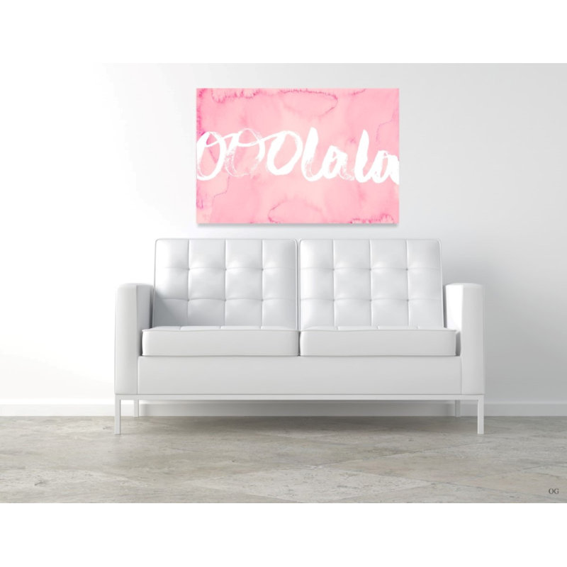 Fantaisie! - Reproduction d'art textuel sur toile tendue, H 20 po x l 30 po x P 1,5 po