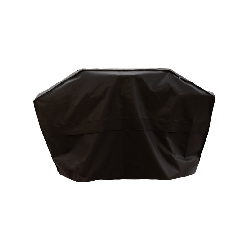 Megamaster66" Gas Grill Cover, Water-Resistant, Fits 5 to 6 Burners, Straps, Pouch, Black