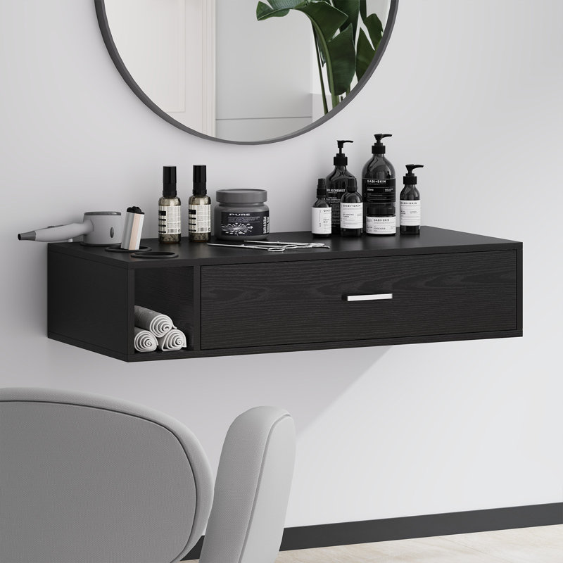 Armoire murale Thame, Noir