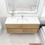 Ensemble de meuble-lavabo mural simple 60 po Momoe-1336575787