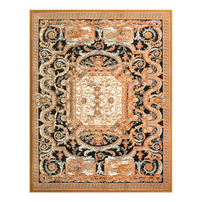 Indoor/Outdoor Traditional Area Rug