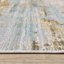 Tapis bleu / beige Goulart-936154119