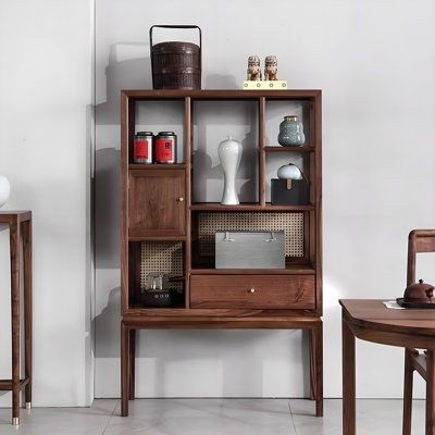 New Chinese Style High Foot Accent Cabinet