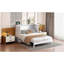Lit double mural avec grand tiroir, blanc-265288166-265288167
