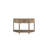 Curved 1-Drawer Console Table