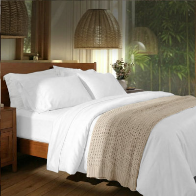 Draps 100% bambou | Draps en satin de coton pour un confort frais et respirant