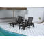 Chaise longue avec table d'appoint-130678411