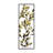 Handmade Decorative Metal Wall Accessory, 12.6 x 35.4 inches | 100% Metal, Thickness: 0.06 inches | Unique Hand-Painted Design, Perfect for Home Decor | Versatile Wall Hanging with Distinctive Color Variations