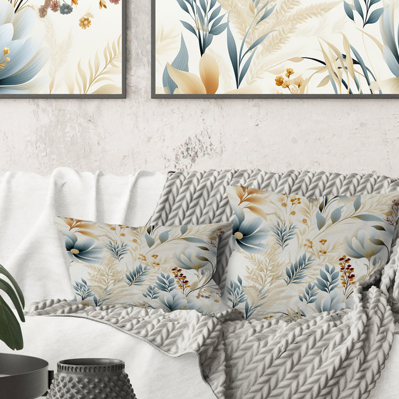 Coussin Ethereal Neutrals Ii Boho, H 16 po x l 16 po
